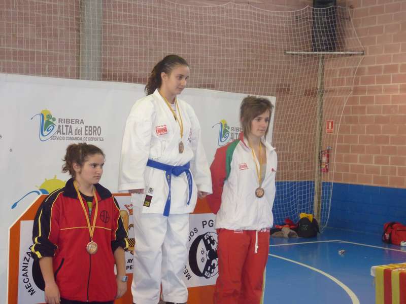 Buen Papel de los Karatekas Navarros en el Interautonómico de Zaragoza